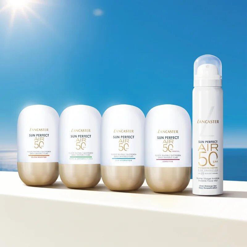 Lancaster Sun Perfect Air Invisible Face Mist meglica za obraz za izpostavljanje soncu SPF 50 75 ml
