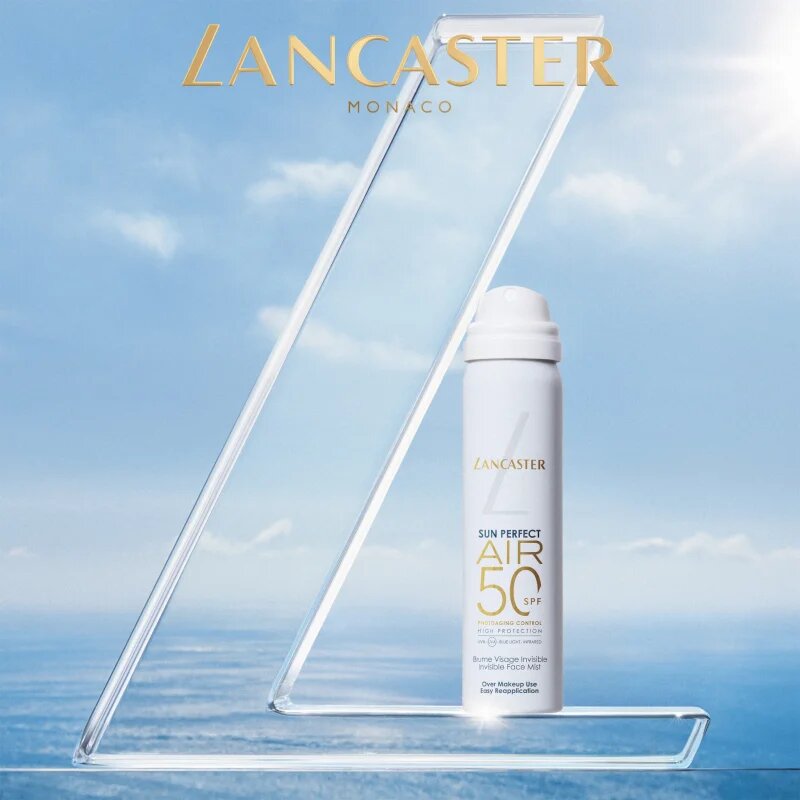 Lancaster Sun Perfect Air Invisible Face Mist meglica za obraz za izpostavljanje soncu SPF 50 75 ml