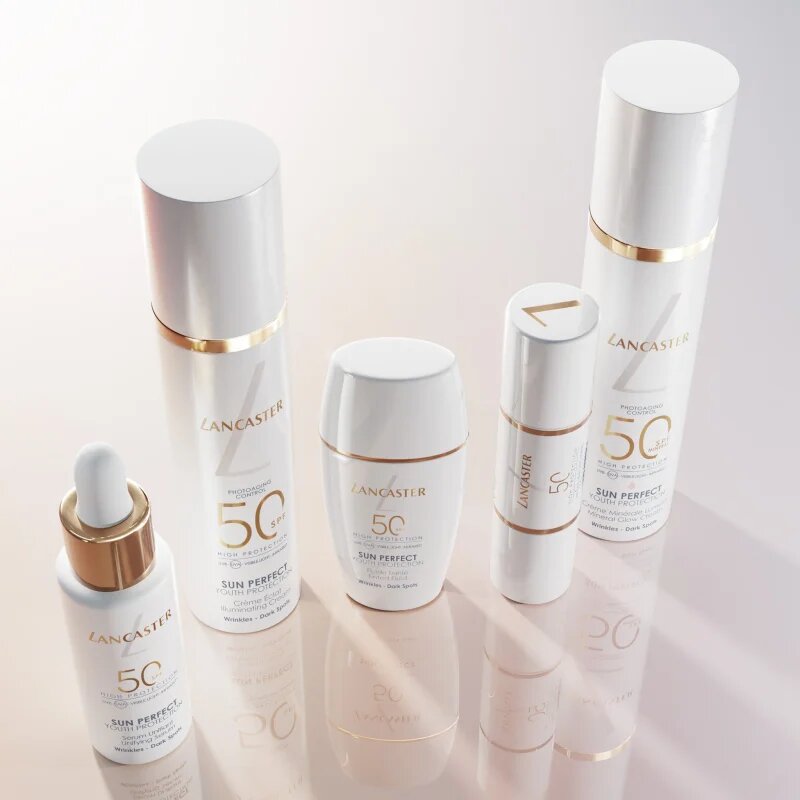 Lancaster Sun Perfect Clear & Tinted Stick SPF50 večnamenski make-up v paličici SPF 50 za ženske 12 g