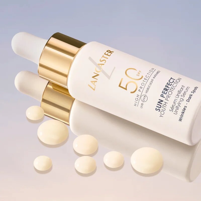 Lancaster Sun Perfect Unifying serum SPF 50 serum za poenotenje tona kože SPF 50 30 ml