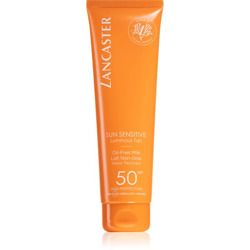 Lancaster Sun Sensitive oil-free losjon za sončenje za telo SPF 50 150 ml