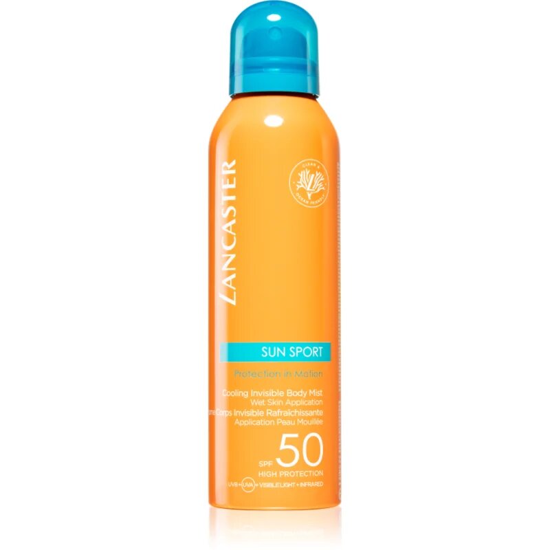 Lancaster Sun Sport Cooling Invisible Body Mist hladilna meglica za sončenje za telo SPF 50 200 ml