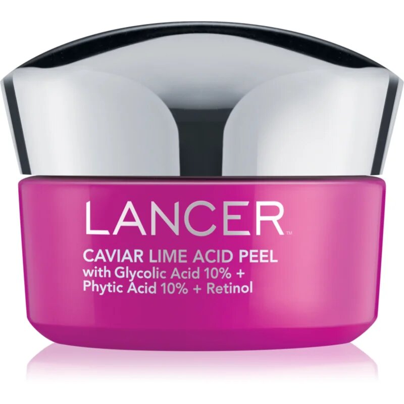 LANCER CAVIAR LIME ACID PEEL kremasti piling za osvetljevanje kože in hidratacijo 50 ml