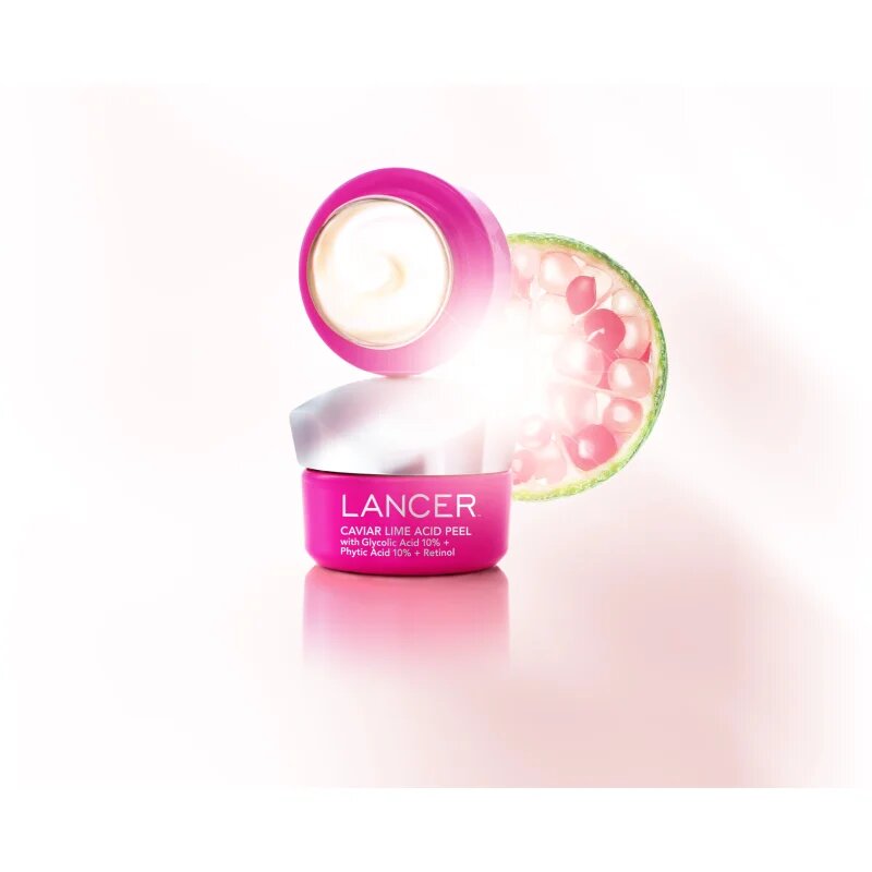 LANCER CAVIAR LIME ACID PEEL kremasti piling za osvetljevanje kože in hidratacijo 50 ml