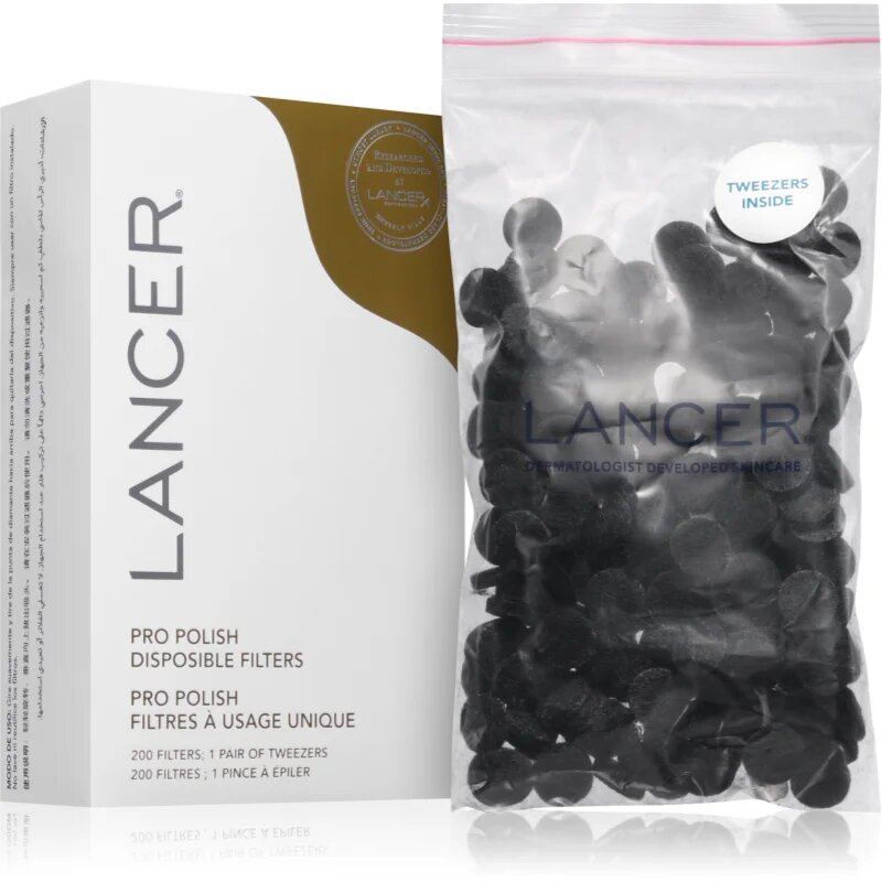 LANCER PRO POLISH MICRODERMABRASION DEVICE FILTERS nadomestni filtri + pinceta 1 kos