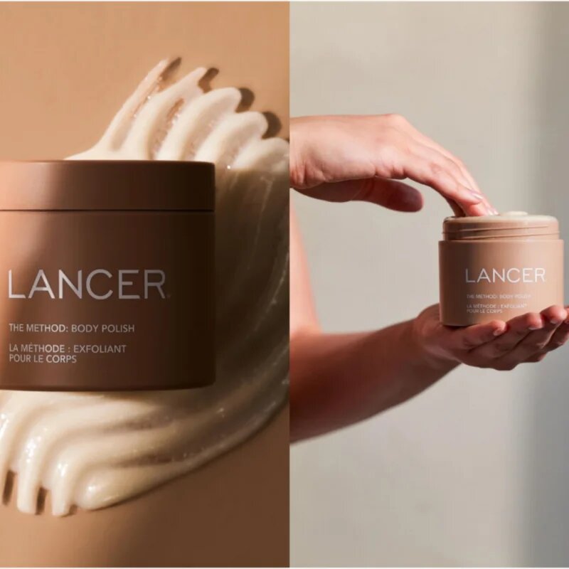 LANCER THE METHOD BODY POLISH Nežna piling krema za telo 240 ml