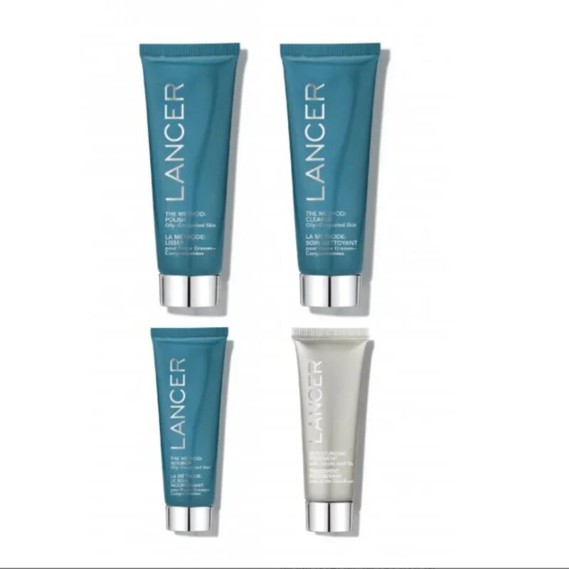 LANCER THE METHOD INTRO KIT Oily-Congested Skin darilni set za mastno kožo