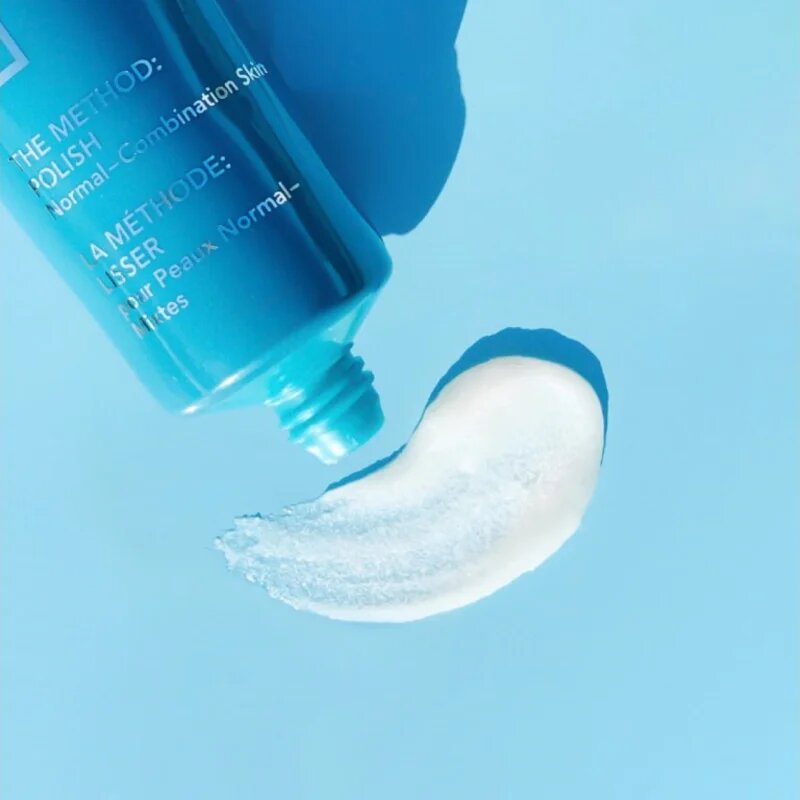 LANCER THE METHOD POLISH Normal-Combination Skin čistilni kremasti piling za normalno do mastno kožo 120 ml