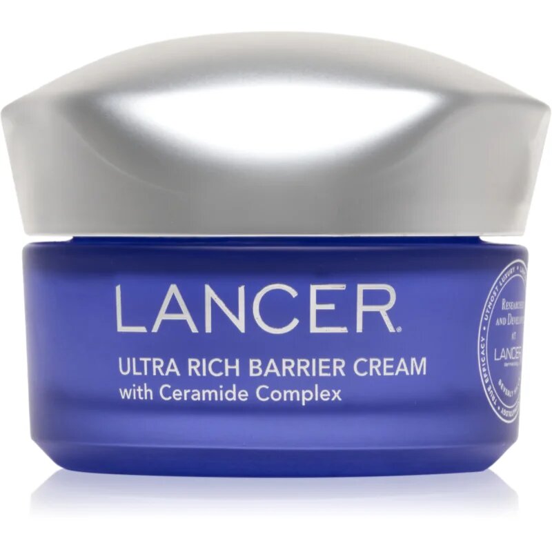 LANCER Ultra Rich Barrier Cream vlažilna krema s ceramidi za krepitev kožne pregrade 50 ml