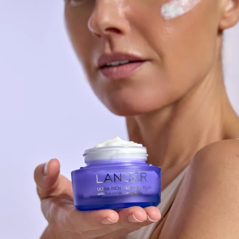 LANCER Ultra Rich Barrier Cream vlažilna krema s ceramidi za krepitev kožne pregrade 50 ml