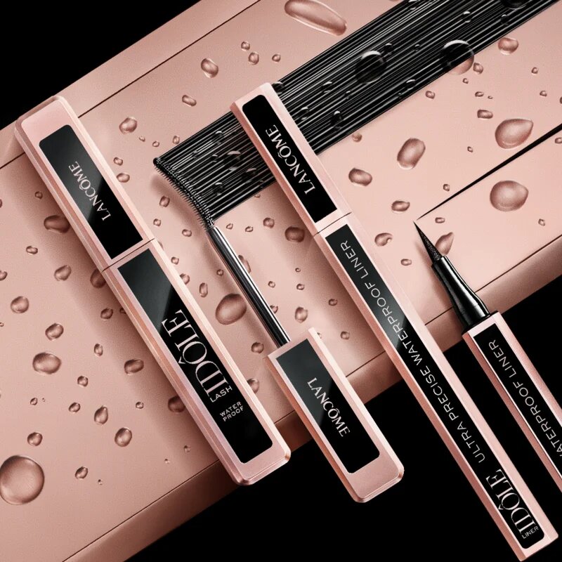 Lancôme Lash Idôle Waterproof vodoodporna maskara za privihanje in ločevanje trepalnic odtenek 01 Black 8 ml