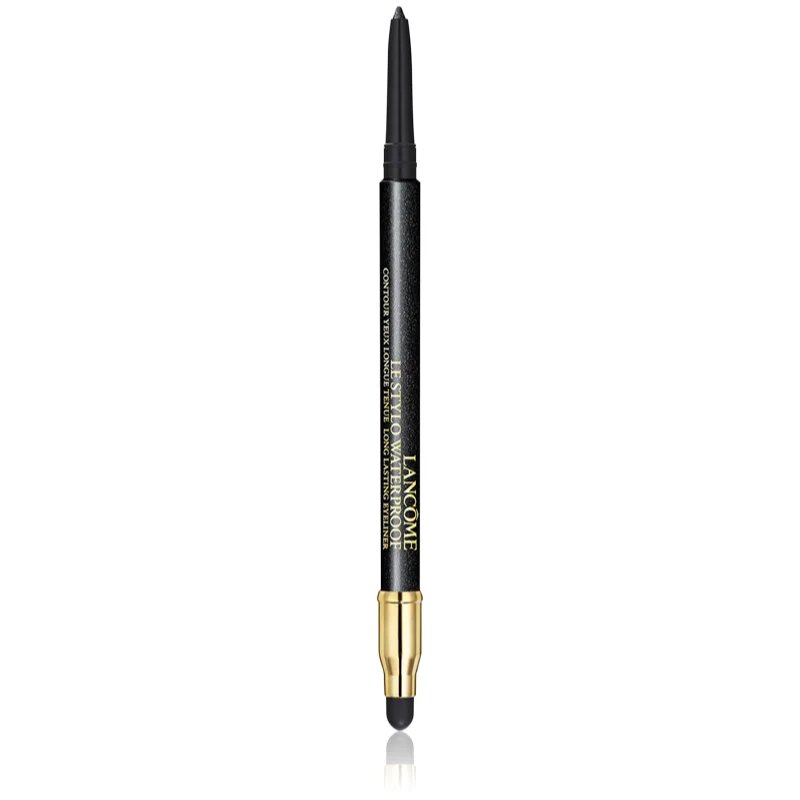 Lancôme Le Stylo Waterproof vodoodporni svinčnik za oči z visoko pigmentacijo odtenek 01 Noir Onyx 0.4 g