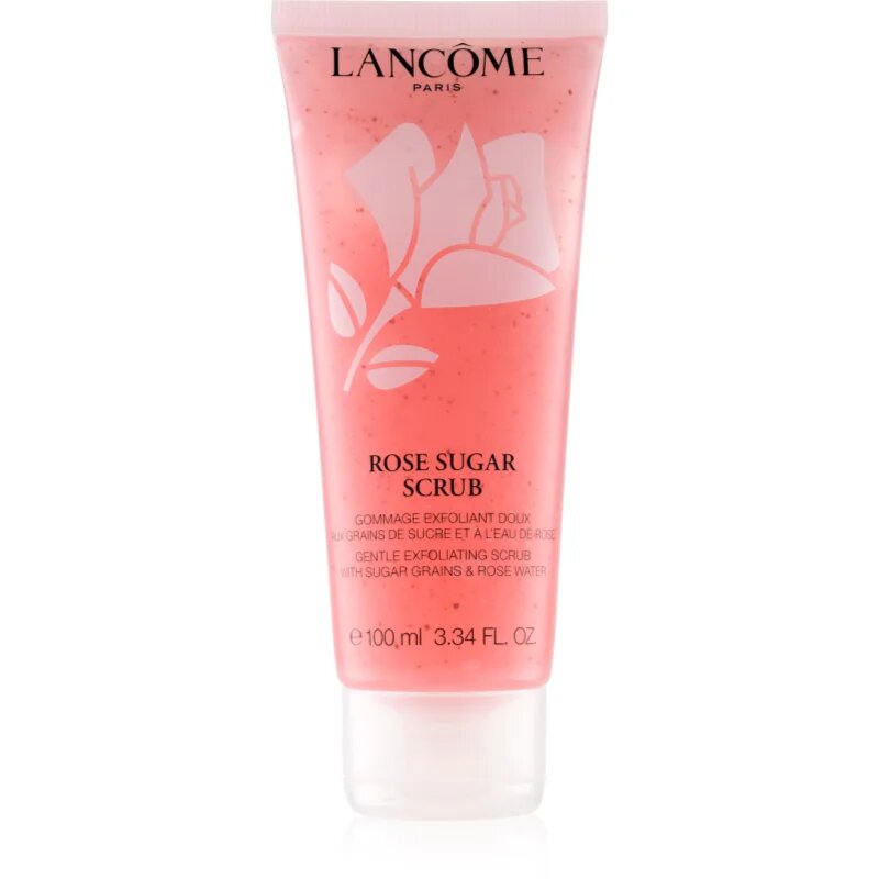 Lancôme Rose Sugar Scrub gladilni piling za občutljivo kožo 100 ml
