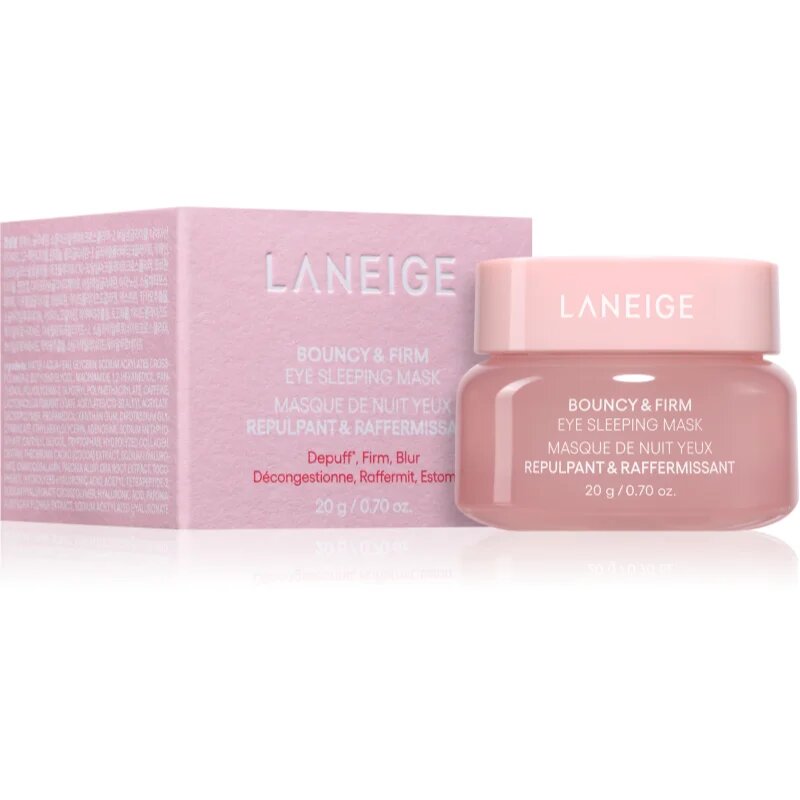 LANEIGE Bouncy & Firm Eye Sleeping Mask maska za predel okoli oči 20 ml