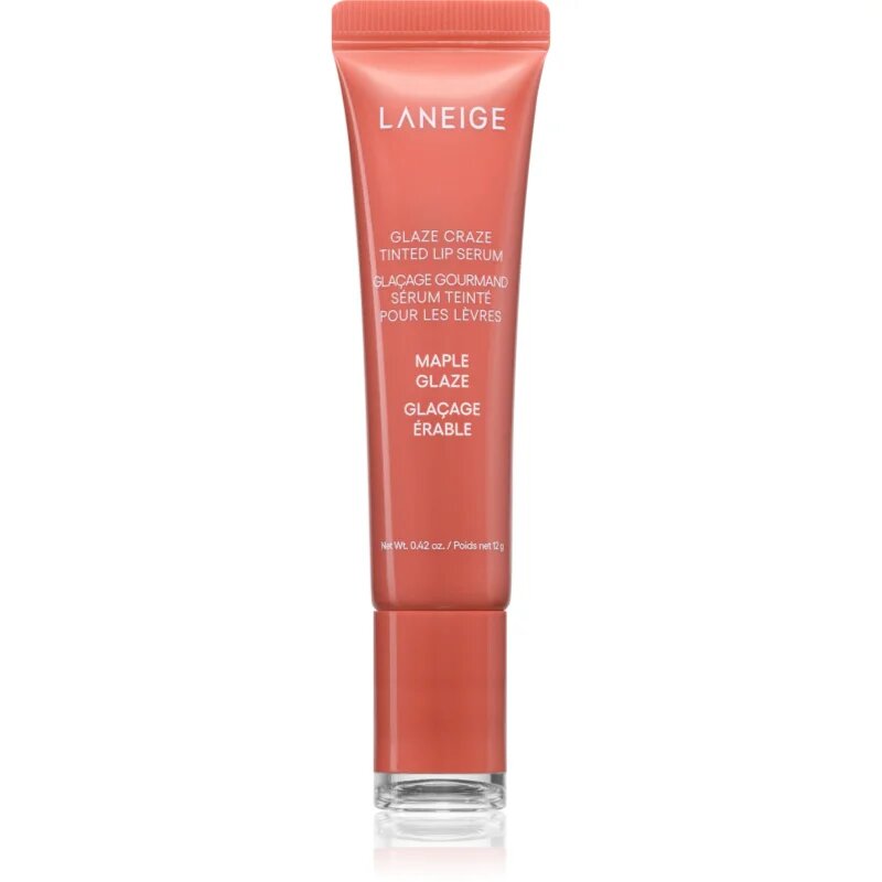 LANEIGE Glaze Craze Tinted Lip Serum tonirani balzam za ustnice odtenek Maple Glaze 12 g