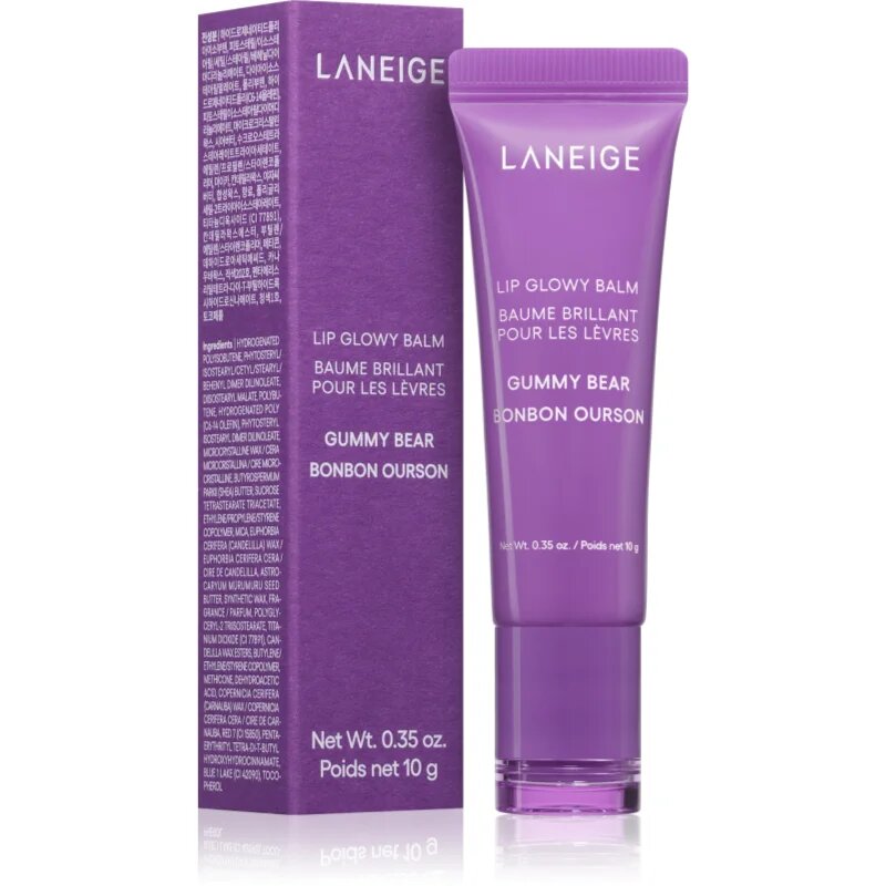 LANEIGE Lip Glowy Balm balzam za ustnice ki dodaja hidracijo in sijaj odtenek Gummy Bear 10 g