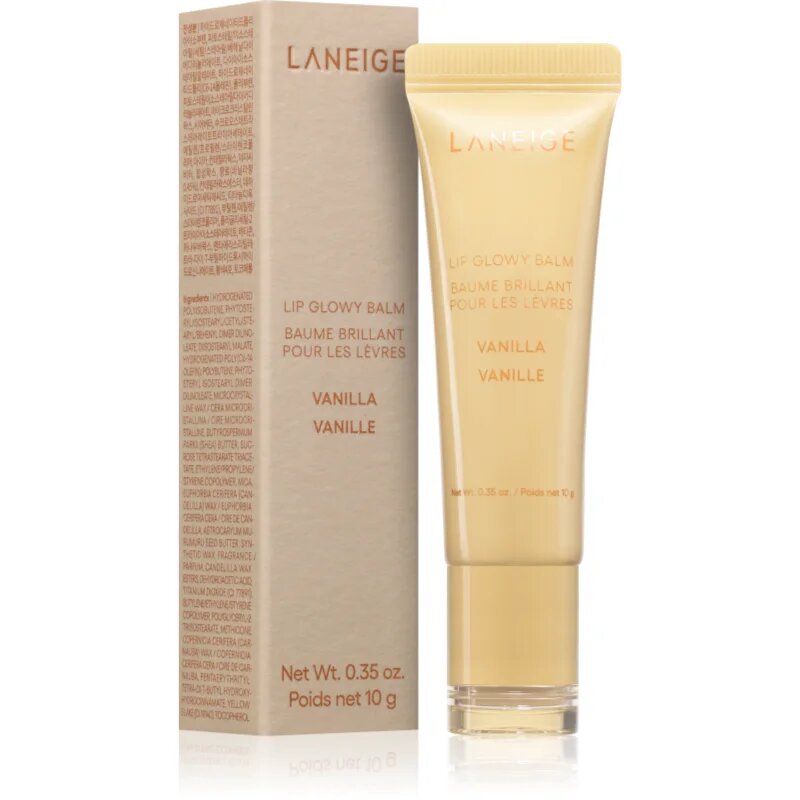 LANEIGE Lip Glowy Balm balzam za ustnice ki dodaja hidracijo in sijaj odtenek Vanilla 10 g