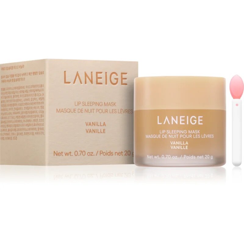 LANEIGE Lip Sleeping Mask nočna regeneracijska maska za ustnice odtenek Vanilla 20 g