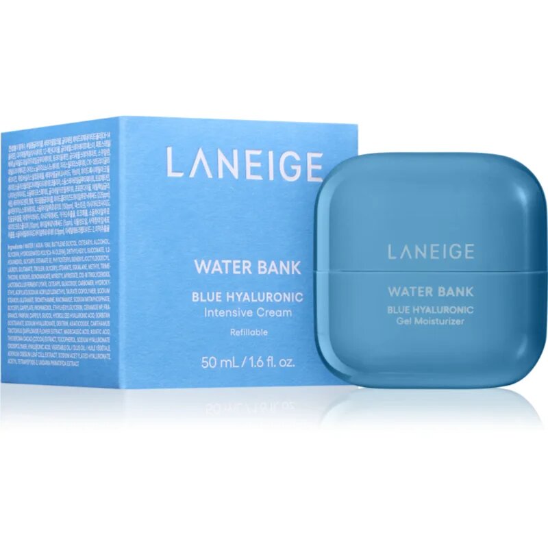 LANEIGE Water Bank Blue Hyaluronic Intensive Cream Refillable intenzivna krema s hialuronsko kislino za ponovno polnjenje 50 ml