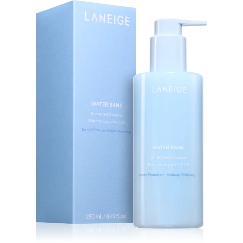 LANEIGE Water Bank Gentle Gel Cleanser nežni čistilni gel 250 ml