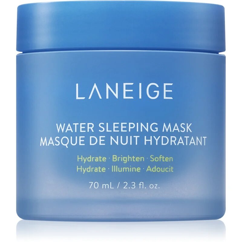 LANEIGE Water Sleeping nočna maska za obraz za osvetljevanje kože in hidratacijo 70 ml