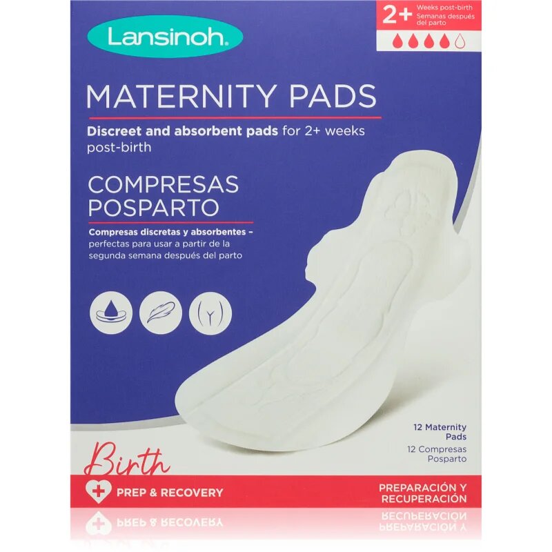 Lansinoh Maternity Pads 2 weeks+ poporodni vložki 12 kos