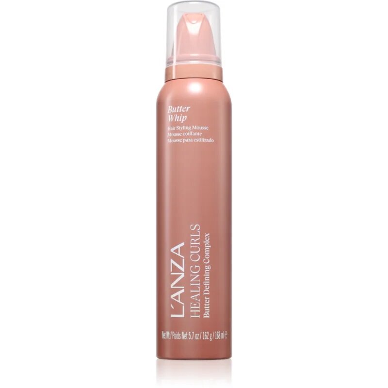 L'anza Healing Curls Butter Whip pena za styling las za valovite in kodraste lase 162 ml