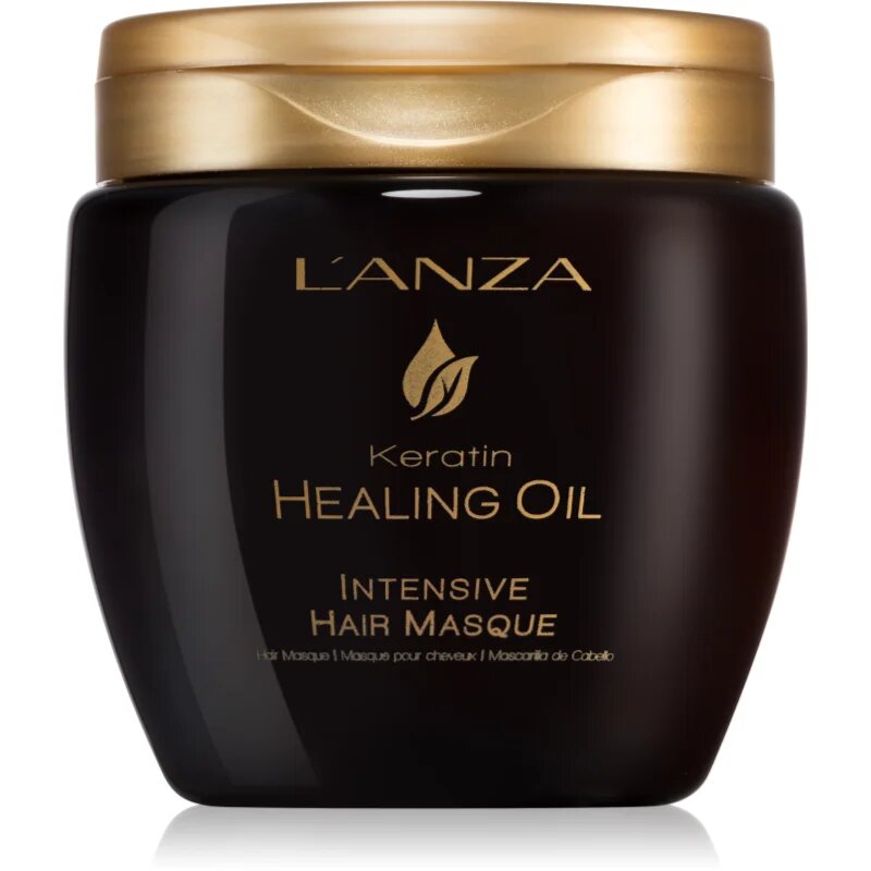 L'anza Keratin Healing Oil Intensive Hair Masque hranilna maska za gladke in sijoče lase 210 ml