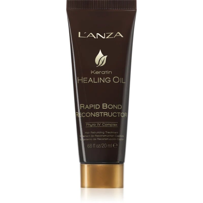 L'anza Keratin Healing Oil Rapid Bond Reconstructor lasna nega za sijaj in mehkobo las 20 ml