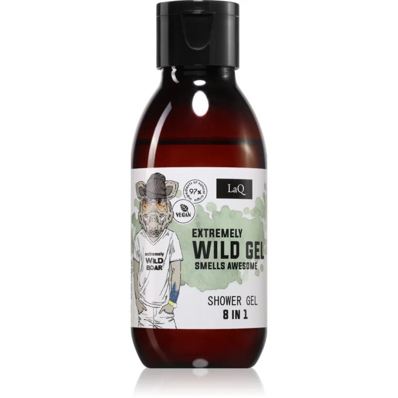 LaQ Boar From Forest gel za prhanje 8 v 1 100 ml