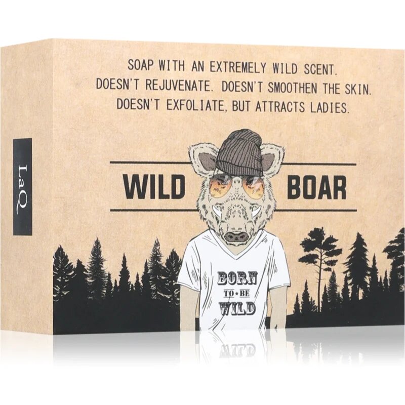 LaQ Boar From Forest luksuzno trdo milo 85 g