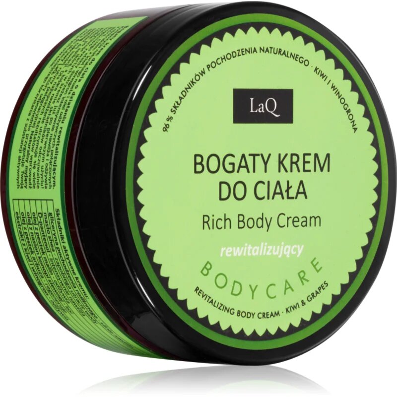 LaQ Bunny Kiwi & Grapes krema za telo z revitalizacijskim učinkom 200 ml
