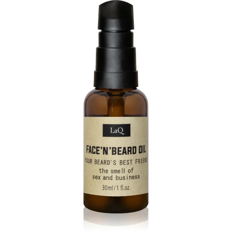 LaQ Doberman negovalno olje za obraz in brado 30 ml