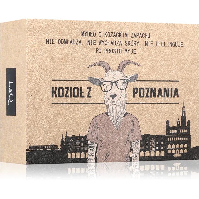LaQ Goat From Poznaň luksuzno trdo milo 85 g