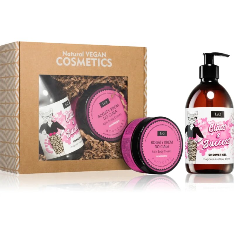 LaQ Kitten Magnolia darilni set za telo