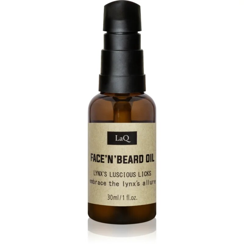 LaQ Lynx From Mountain hranilno olje za lase in brado 30 ml