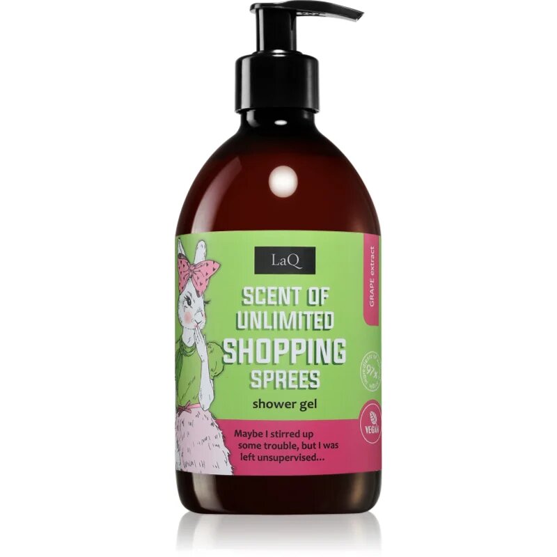 LaQ Scent Of Unlimited Shopping Spress gel za prhanje 500 ml