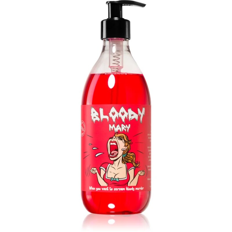 LaQ Shots! Bloody Mary čistilni gel za prhanje 500 ml
