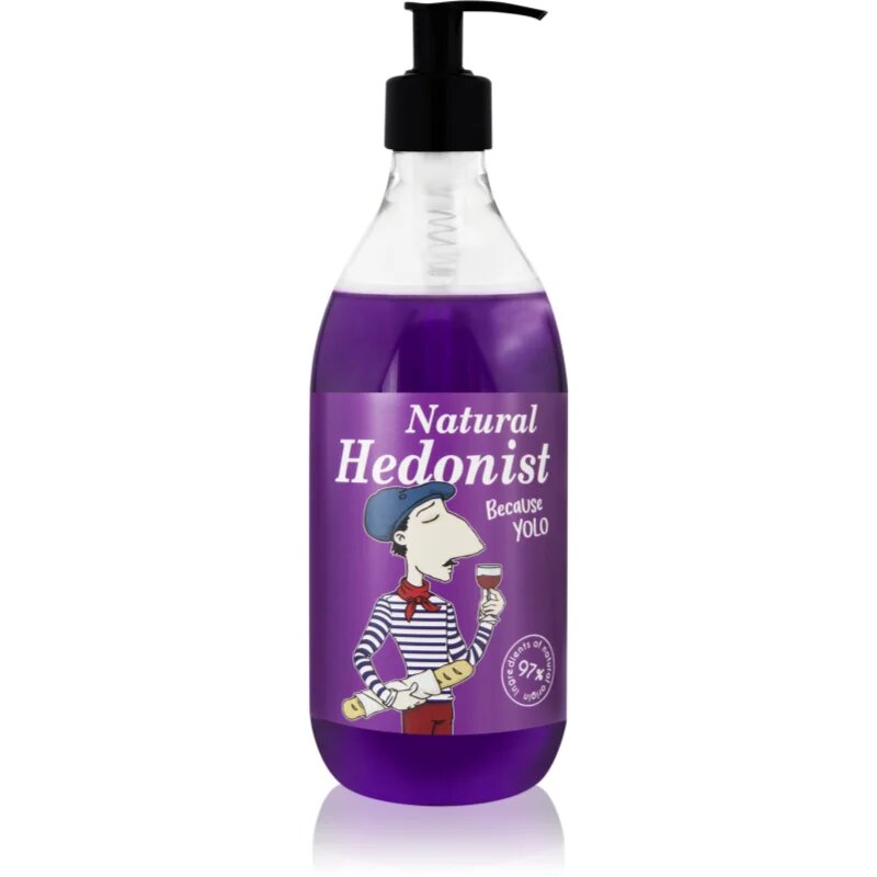 LaQ Shots! Natural Hedonist osvežujoč gel za prhanje 500 ml