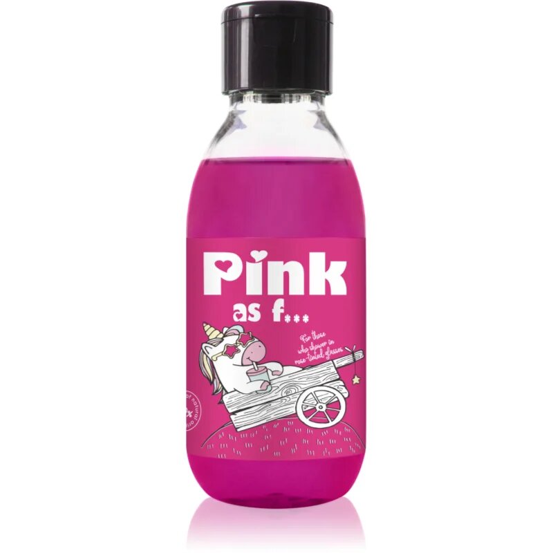 LaQ Shots! Pink As F... poživitveni gel za prhanje 100 ml