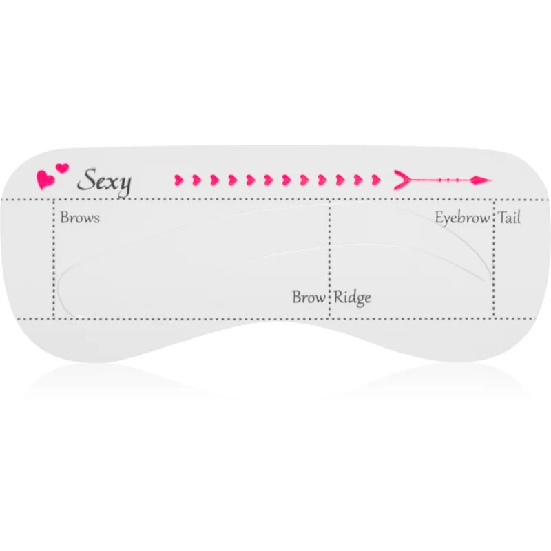 Lash Brow Eyebrow Stencil predloge za obrvi 10 kos