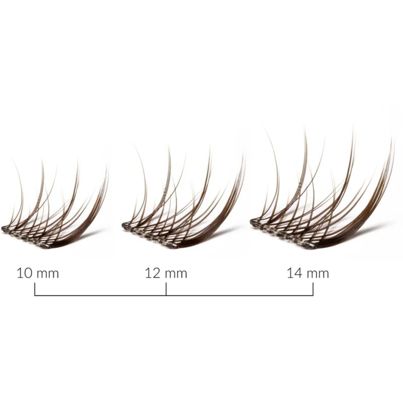 Lash Brow Press&Go Self-Adhesive Eyelashes samolepilne šopaste trepalnice Lashy Brownie 1 kos