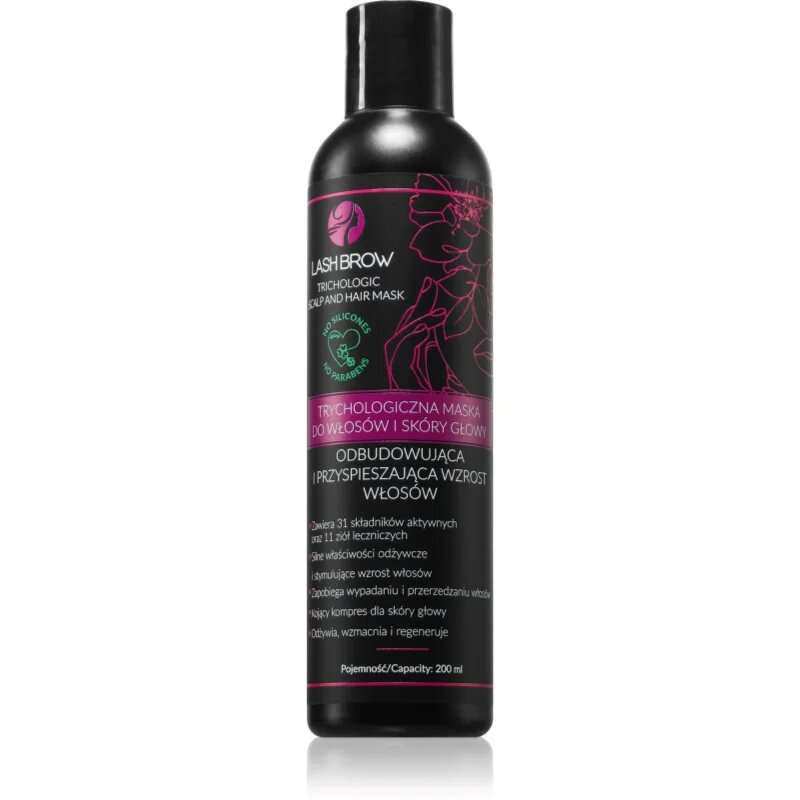 Lash Brow Trichologic Scalp and Hair maska za lase in lasišče 150 ml