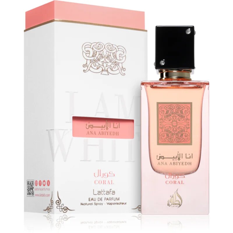Lattafa Ana Abiyedh Coral parfumska voda uniseks 60 ml