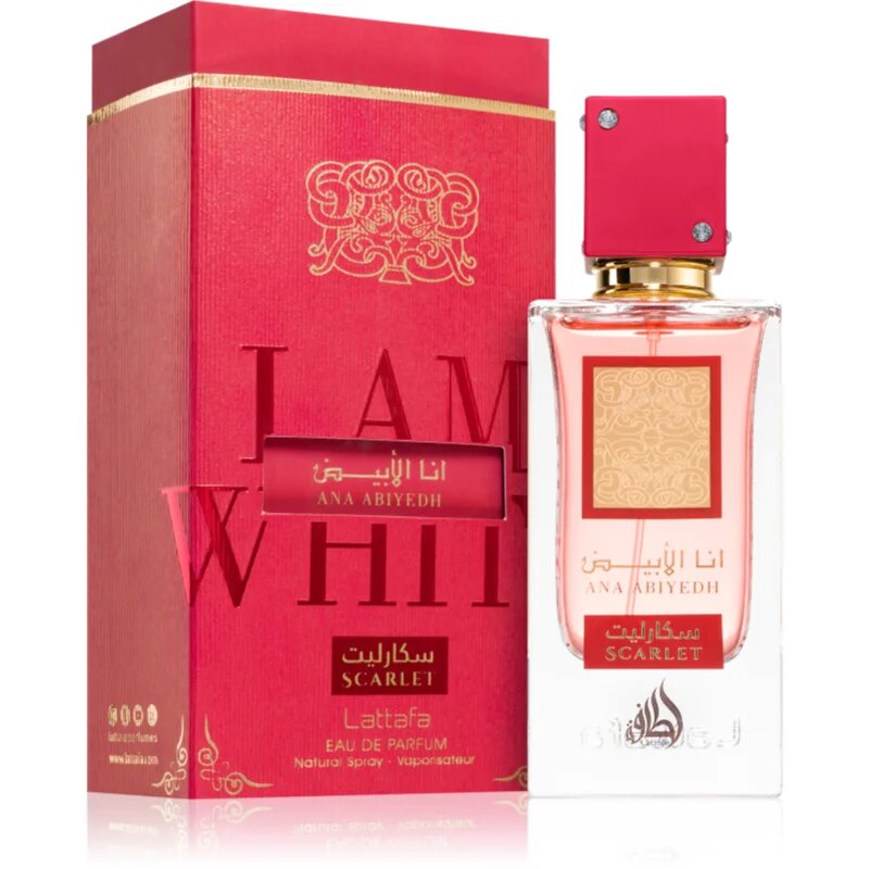 Lattafa Ana Abiyedh Scarlet parfumska voda uniseks 60 ml