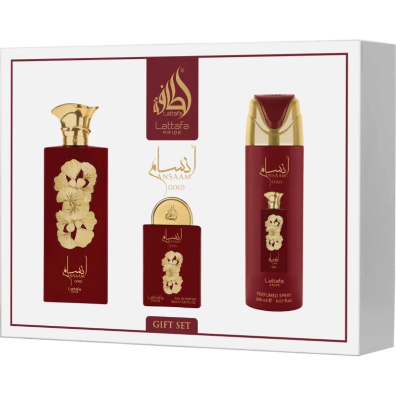 Lattafa Ansaam Gold darilni set za ženske 1 kos