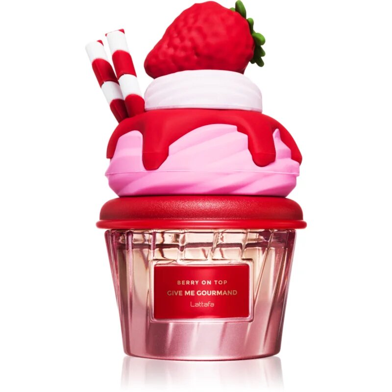 Lattafa Give Me Gourmand Berry On Top parfumska voda uniseks 75 ml