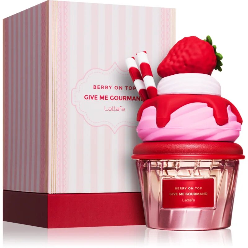 Lattafa Give Me Gourmand Berry On Top parfumska voda uniseks 75 ml