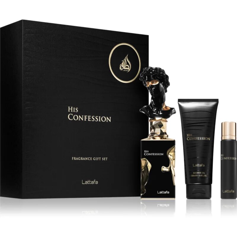 Lattafa His Confession darilni set za moške 1 kos