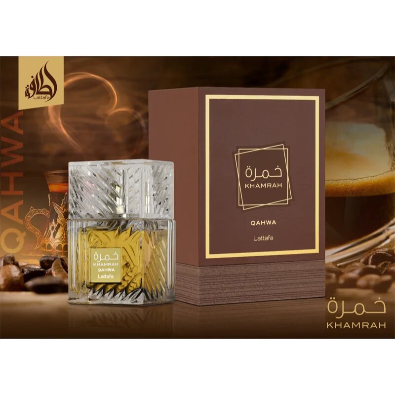 Lattafa Khamrah Qahwa parfumska voda uniseks 100 ml